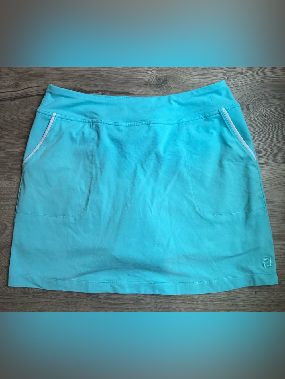FootJoy FJ Skirt Women’s Medium Blue Golf Skort Performance Tennis Pickleball
